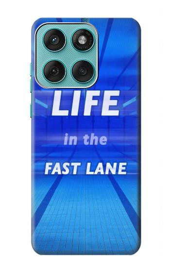 S3136 Life in the Fast Lane Swimming Pool Case For Motorola Edge 60 Fusion